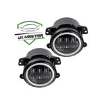 Uk master Angle Eyes White/Yellow Fog light for Jeep (pair) DUBAITR