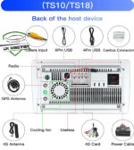 Ukmaster TS10 Qled Software Android Screen For All car | 8GB 128GB DUBAITR