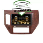 Uk master Car Stereo System for Nissan Patrol Safari VTC Android Monitor Wodden dubaitr