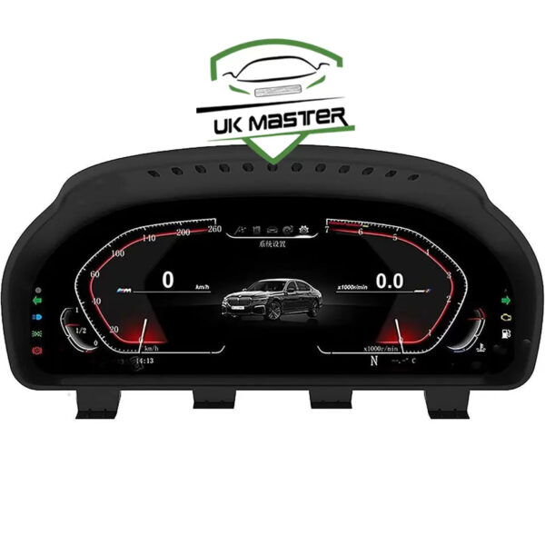 Uk Master Digital LCD Meter For BMW 5 Series/6 Series/ 7 Series/ X3/ X4 2010-17 & X5/X6 14-17 dubaitr