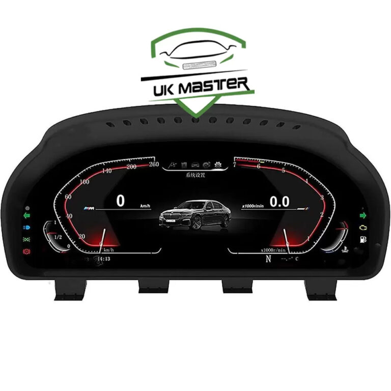 Uk Master Digital LCD Meter For BMW 5 Series/6 Series/ 7 Series/ X3/ X4 2010-17 & X5/X6 14-17 dubaitr