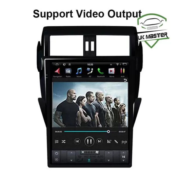 Android Monitor for Toyota Prado 2014-17 | 17 inch DUBAITR