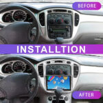 Android monitor For Toyota Highlander 2000-07 DUBAITR