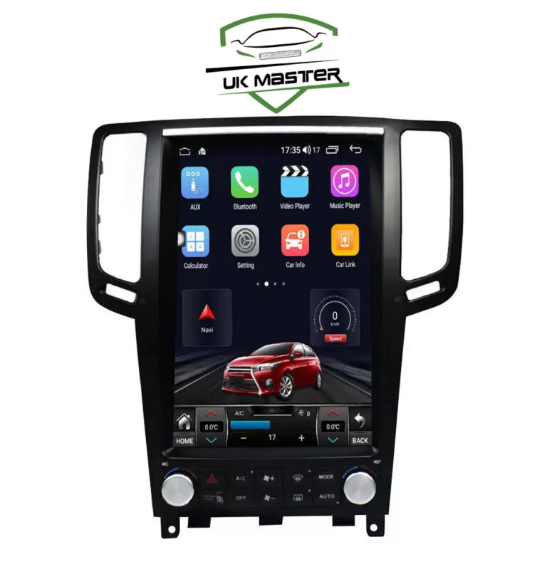 Infiniti G25/G35/G37 2007-13 Android Stereo Tesla Style 12.1 inch DUBAITR