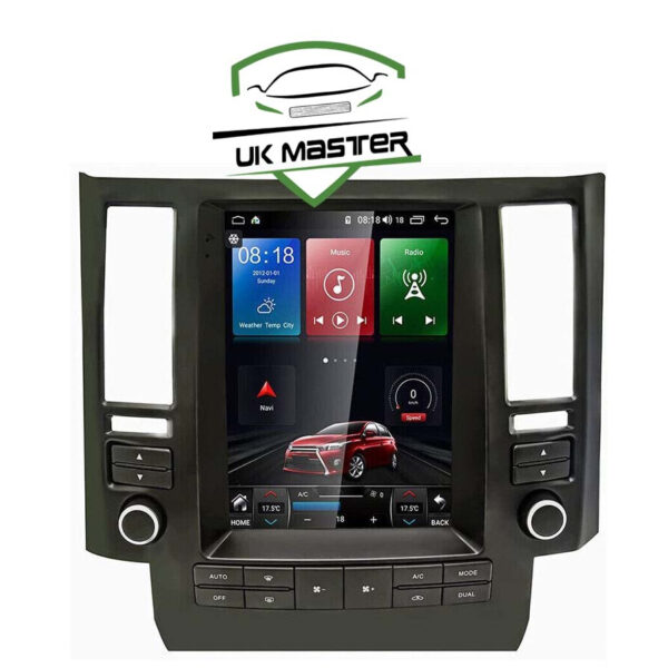 Infiniti FX35 2003-06 Android Stereo Tesla Style 10.4 inch DUBAITR