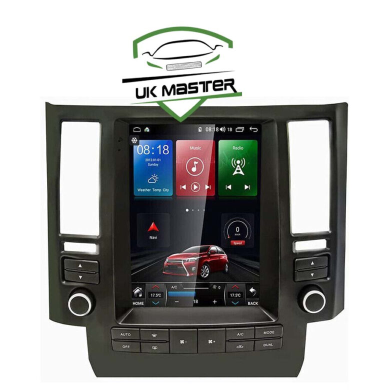 Infiniti FX35 2003-06 Android Stereo Tesla Style 10.4 inch DUBAITR