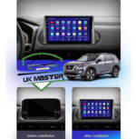 Android Monitor for Nissan X-Trail 2021-24 DUBAITR