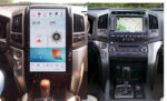 Toyota Land Cruiser (GXR) 2008-15 | 8GB 128 GB 16 inch android monitor tesla style DUBAITR