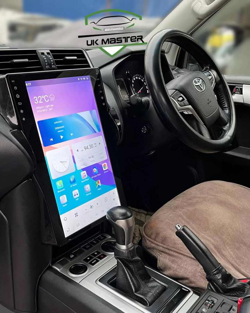 Uk master 16 inch Android Monitor for Toyota Land Cruiser Prado 2018-23 ...