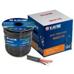 Kaybe 305M RG59 CCTV Coaxial + DC Cable dubaitr