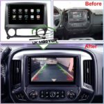 Uk master Android Monitor for GMC Sierra/ Silvrado 2015-19 DUBAITR