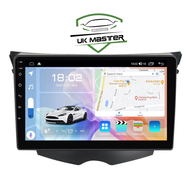 Ukmaster Hyundai Veloster 2011-17 android Apple carplay DUBAITR