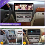 Uk master Android Monitor for Lexus LS430 2001-2006 Window Up and Down DUBAITR