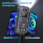 X17 Jump Starter For Cars 16000mAh And 59.2WH Power Bank For Electronic Devices DUBAITR