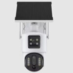 BP5DL V380 APP Dual Lens Solar Camera DUBAITR