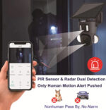 Solar Dual lens Camera wifi 4K DUBAITR
