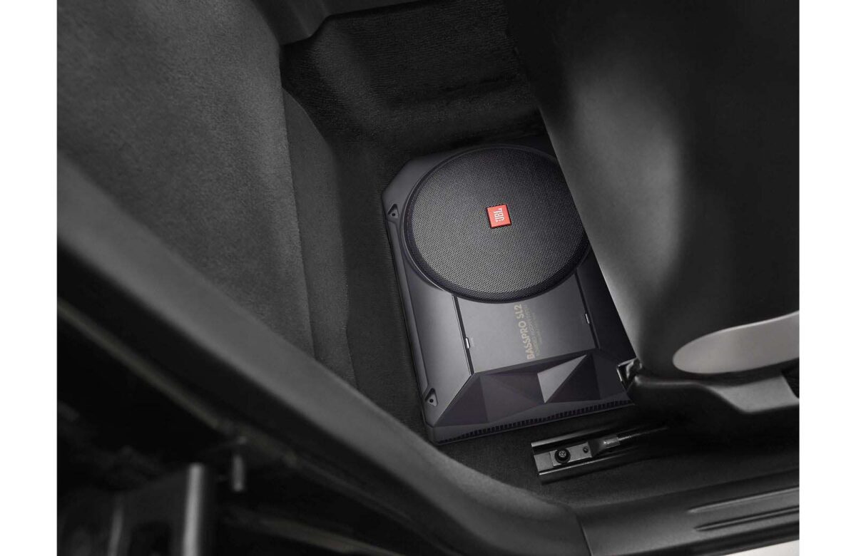 JBL Subwoofer Amplified under Seat Basspro SL2 for Car 250W peak power DUBAITR