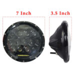 75W LED Headlight Jeep Wrangler 7 Inch LED Headlights, JK 07-16 DUBAITR
