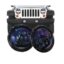 75W LED Headlight Jeep Wrangler 7 Inch LED Headlights, JK 07-16 DUBAITR