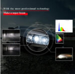 TF90 9005 2 Pieces Car LED Headlight Original 90W/Piece Power 9000/Piece Lumens With Color Temperature 6500K DUBAITR