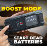 X18 Jump Starter With Compressor For Cars 16000mAh And 59.2WH Best Power Bank For Electronic Devices DUBAITR
