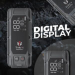 X18 Jump Starter With Compressor For Cars 16000mAh And 59.2WH Best Power Bank For Electronic Devices DUBAITR