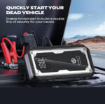 X15 Jump Starter For Cars 16000mAh And 59.2WH Power Bank For Electronic Devices DUBAITR