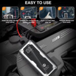 X15 Jump Starter For Cars 16000mAh And 59.2WH Power Bank For Electronic Devices DUBAITR