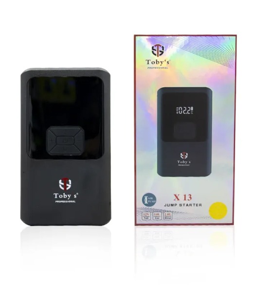 X13 10000mAh And 37WH Power Bank Powerful Jump Starter With Air Inflator Pump For Cars DUBAITR