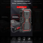 X16 Multifunction Portable Car Jump Starter Power Bank 16000mah 12v Emergency Charger DUBAITR