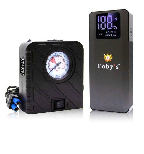 X20 (T66 Pro) Jump Starter With Compressor For Cars 16000mAh And 59.2WH Power Bank For Electronic Devices DUBAITR