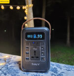 TBS-60A 60000mAh Portable Power Station With Inverter 220WH Capacity Maximum Output 300W | Black DUBAITR