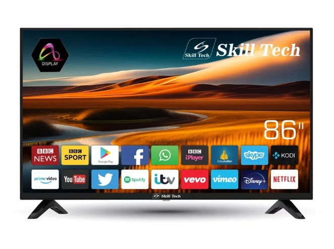Skill Tech 86 Inch Smart TV DUBAITR
