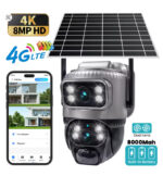 V380 Dual Lens 4G Solar Camera DUBAITR