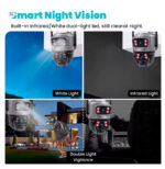 V380 Dual Lens 4G Solar Camera DUBAITR