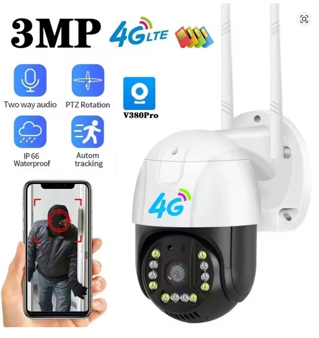 V380 3MP 4G Sim Card dubaitr